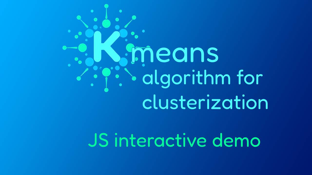 K-means in JS demo
