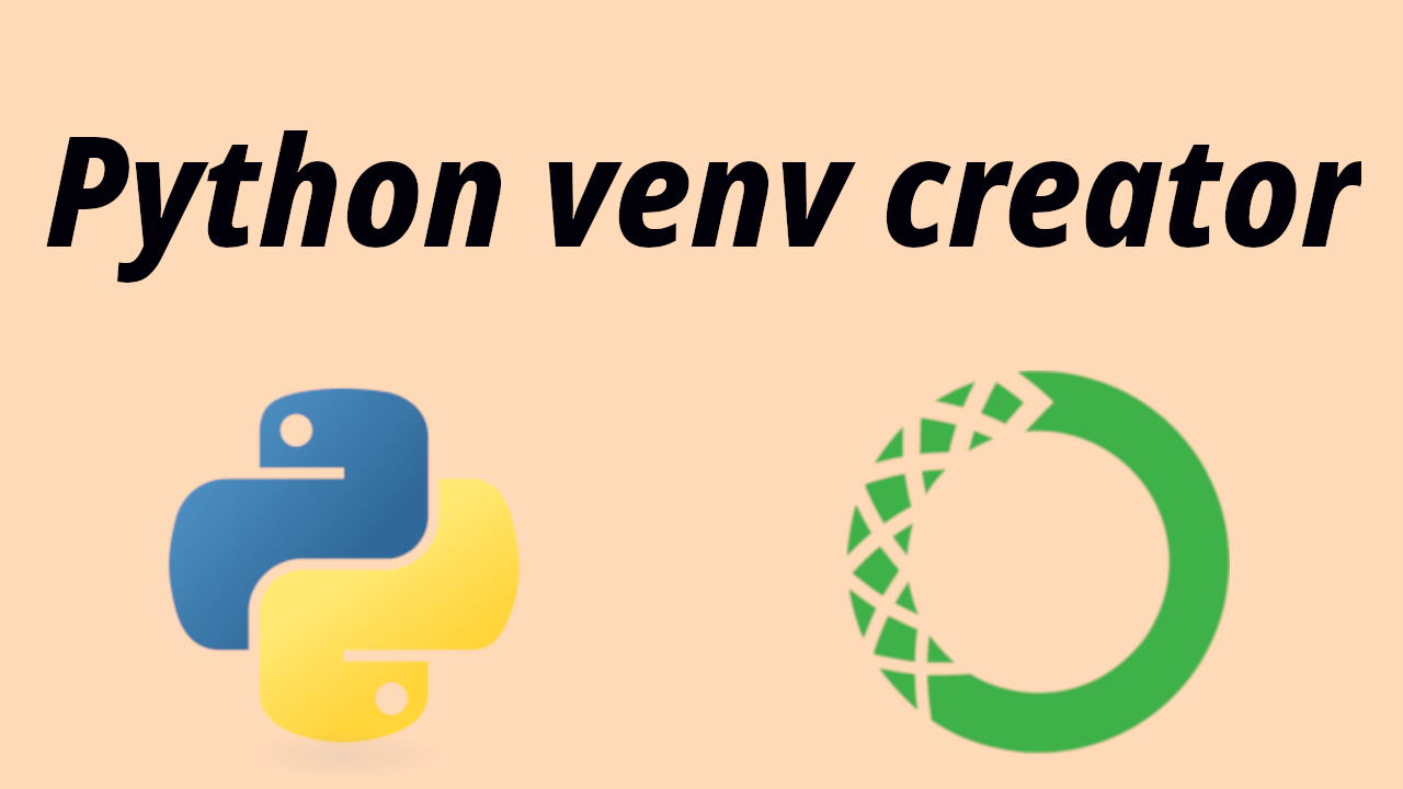 Conda/Python env creator